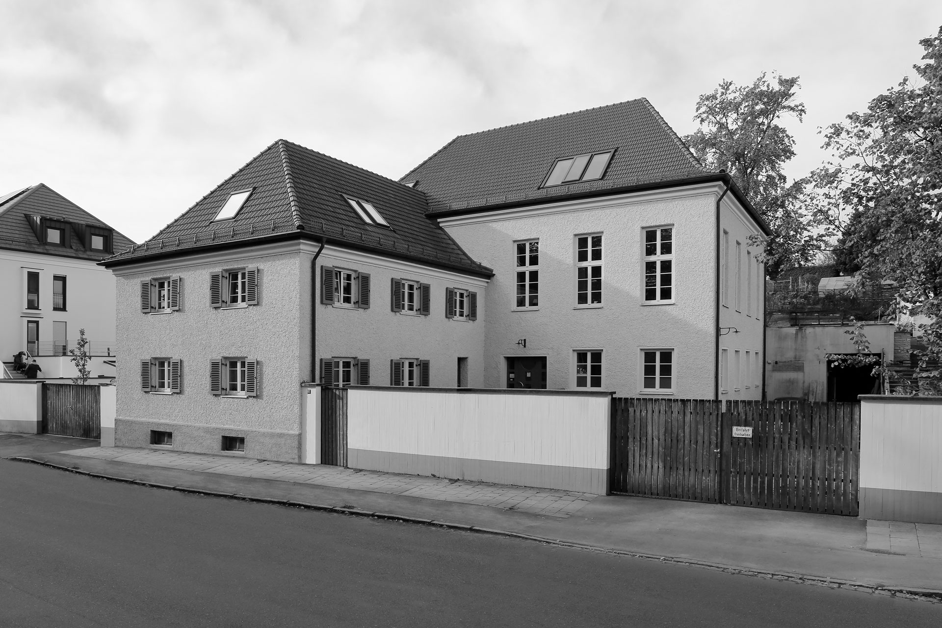 Das Verstärkeramt in Pfaffenhofen an der Ilm wurde 1925 von Franz Holzhammer entworfen und in den letzten Jahren restauriert.
