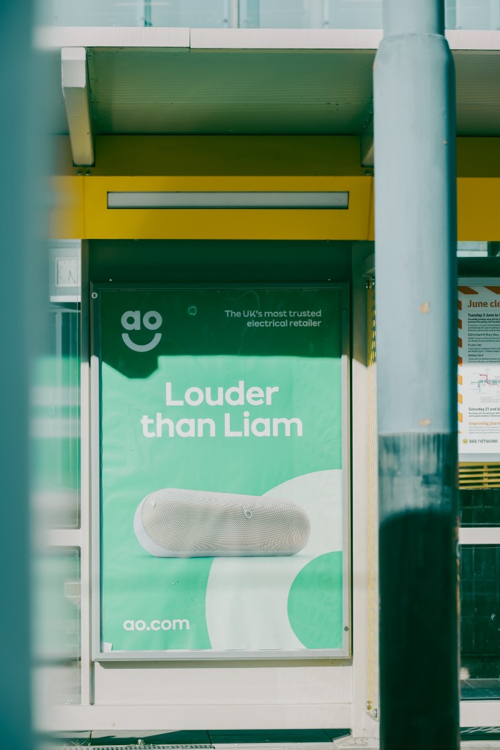 Louder than Liam - kreative Werbung